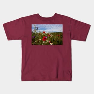 English Wild Flowers Kids T-Shirt